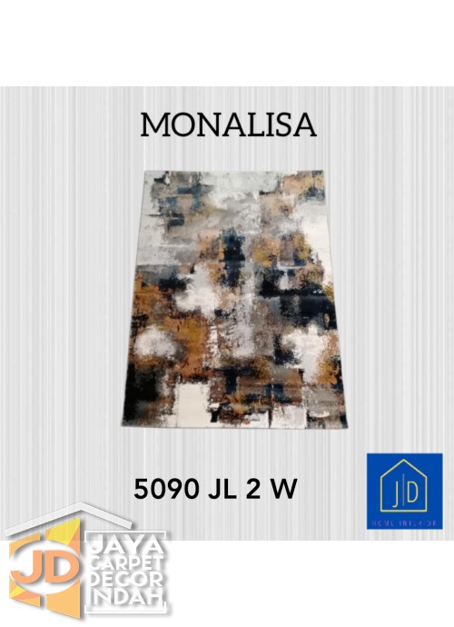 Karpet Permadani Monalisa 5090 JL 2 W Ukuran 120x160, 160x230, 200x300, 240x340,300x400